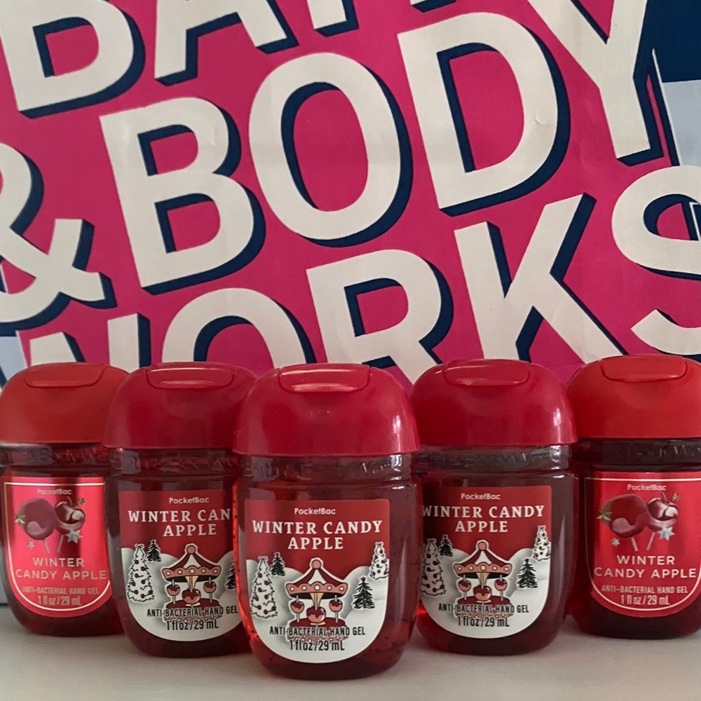 WINTER CANDY APPLE Bath & Body Works Hand Care ( 5 Packs )